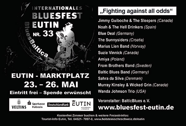 33. BluesBaltica/Bluesfest Eutin